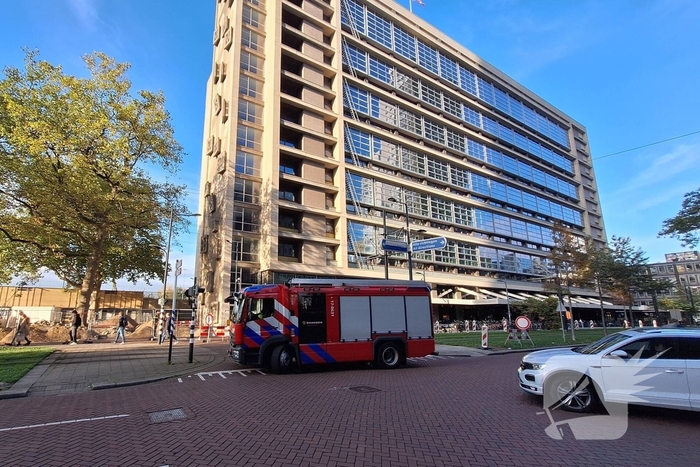 Waterlekkage veroorzaakt overlast bij kantoorpand