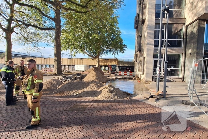 Waterlekkage veroorzaakt overlast bij kantoorpand