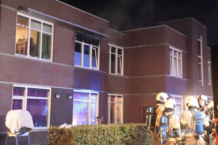 Brand in zorginstelling snel onder controle