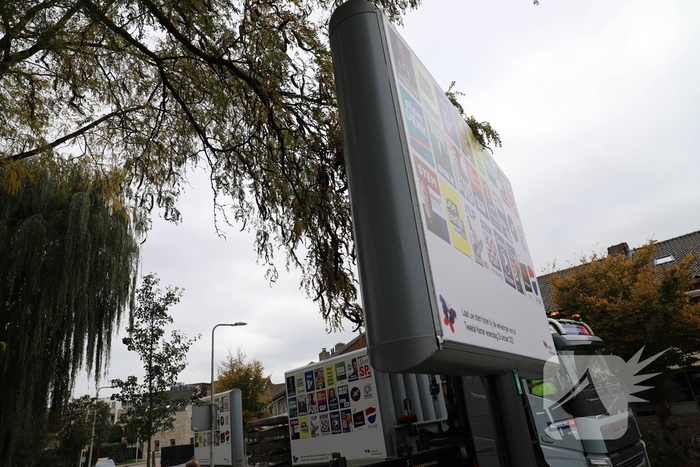 Straten gevuld met campagneposters