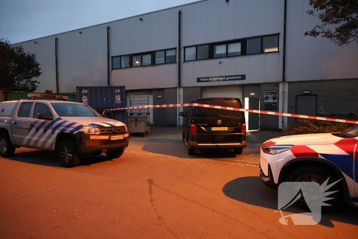 Explosief gevonden bij kringloopwinkel