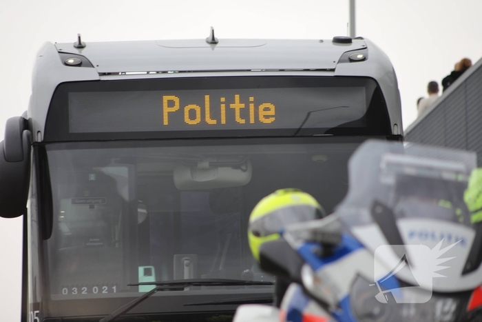 Demonstranten bezetten havenspoorlijn