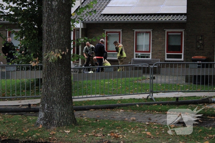 Scootmobiel onderzocht door brandweer