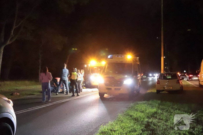 Zwaargewonde bij aanrijding in Laren