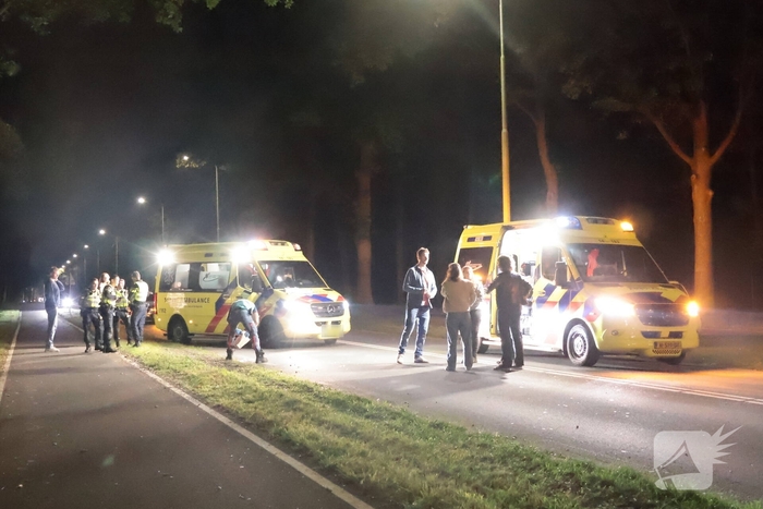 Zwaargewonde bij aanrijding in Laren