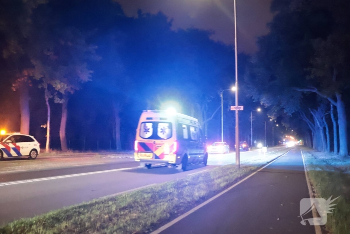 Zwaargewonde bij aanrijding in Laren