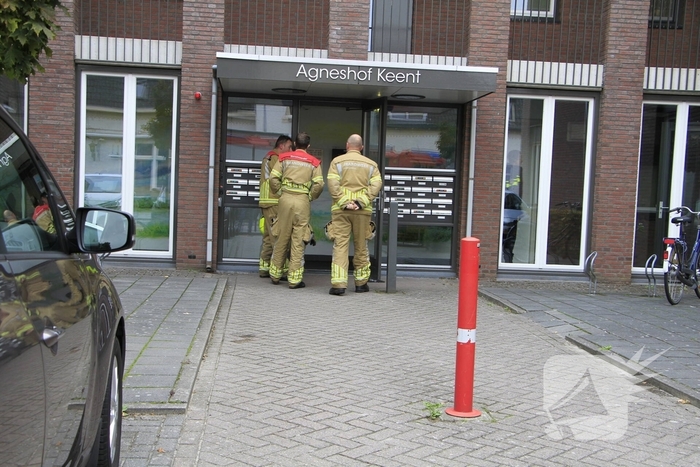 Deur open geboord bij koolmonoxidealarm