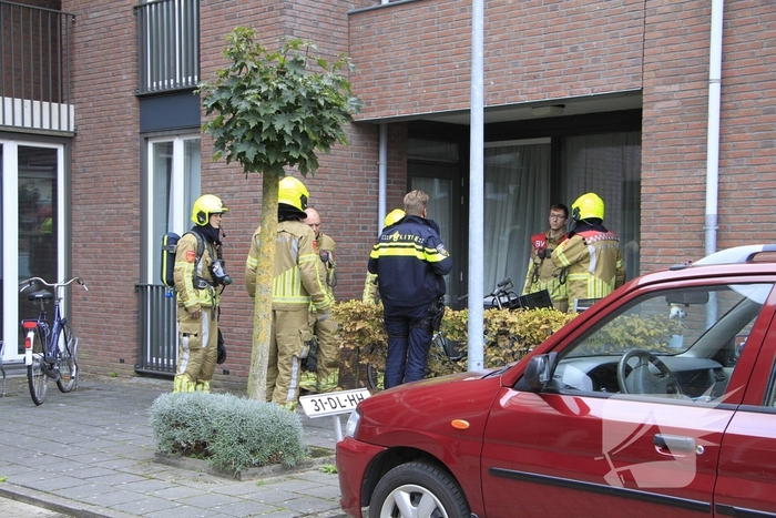 Deur open geboord bij koolmonoxidealarm