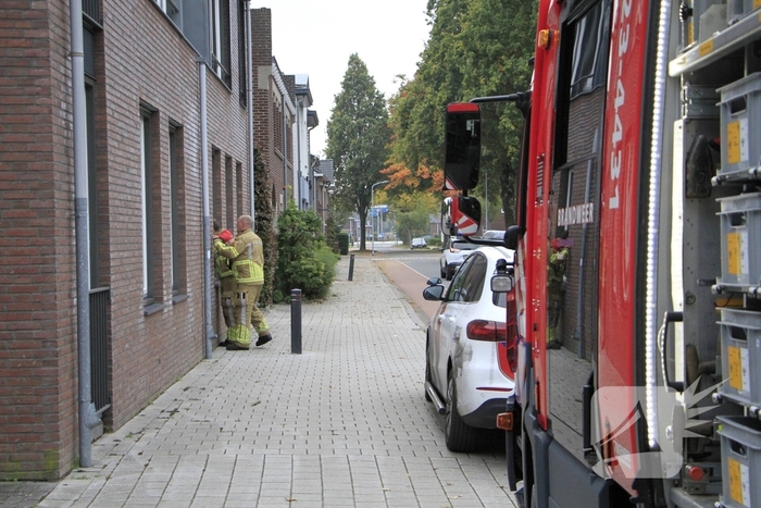 Deur open geboord bij koolmonoxidealarm