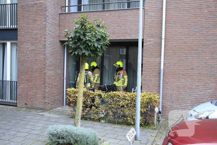 Deur open geboord bij koolmonoxidealarm