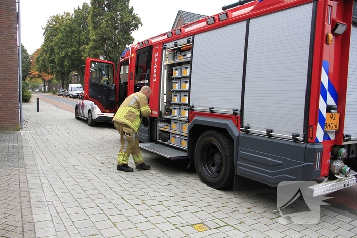Deur open geboord bij koolmonoxidealarm