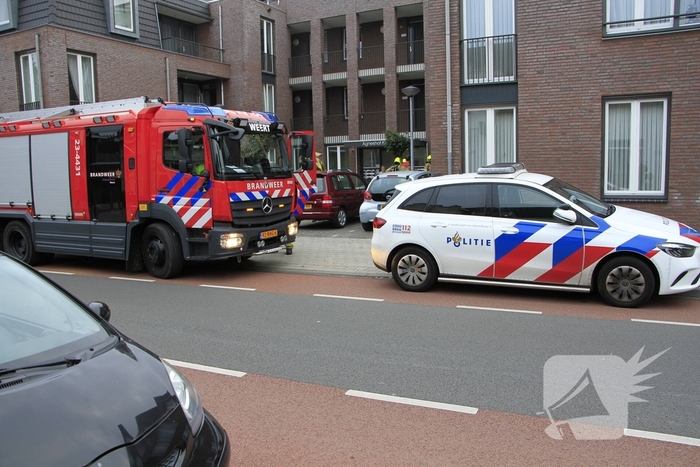Deur open geboord bij koolmonoxidealarm