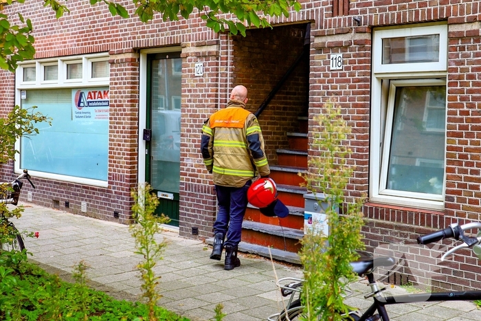 Woningbrand door vergeten pan leidt tot rookschade