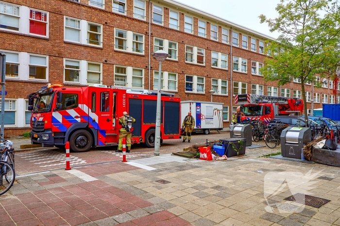 Woningbrand door vergeten pan leidt tot rookschade