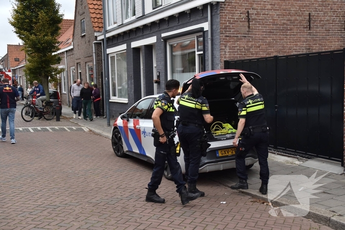 Woningbrand met grote rookontwikkeling