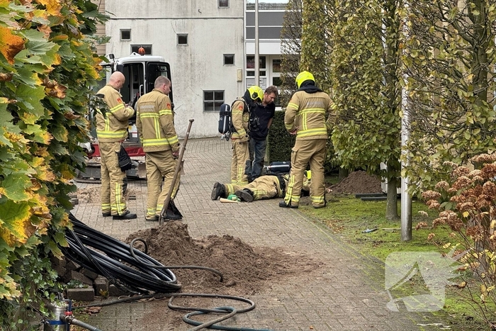 Brandweer grijpt in na gaslek