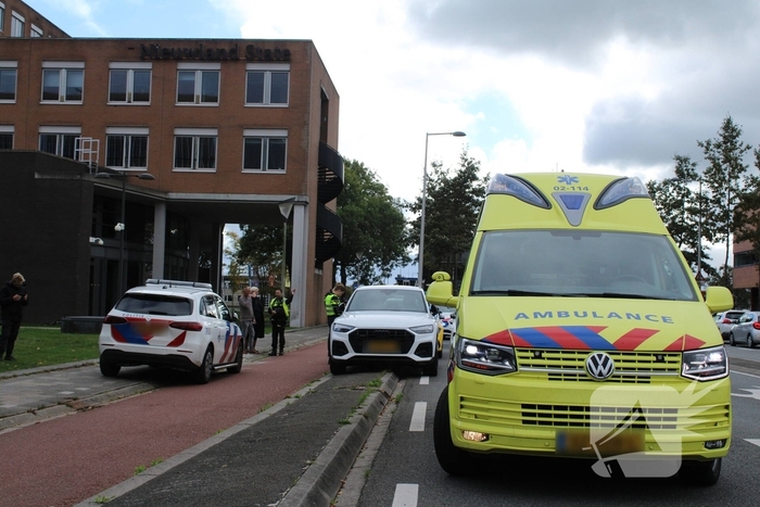 Lesauto betrokken bij ongeval met meerdere voertuigen