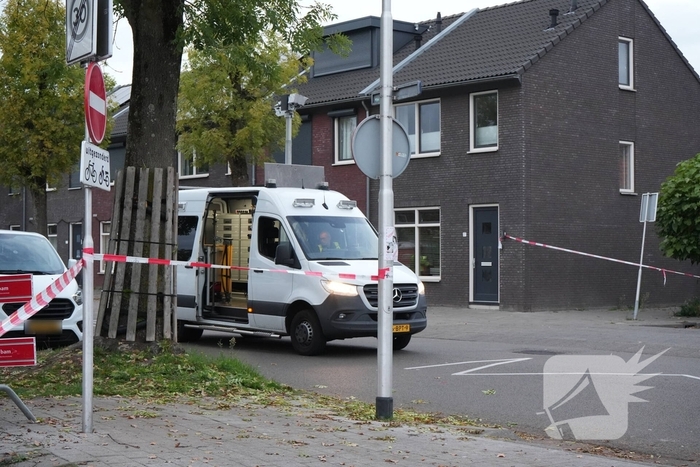 Forensische opsporing onderzoekt ongeval
