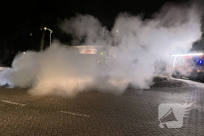 Opnieuw ongeregeldheden bij rotonde