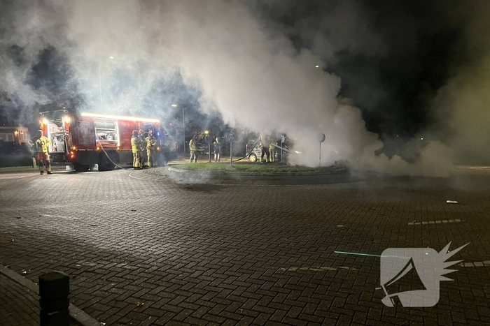 Opnieuw ongeregeldheden bij rotonde