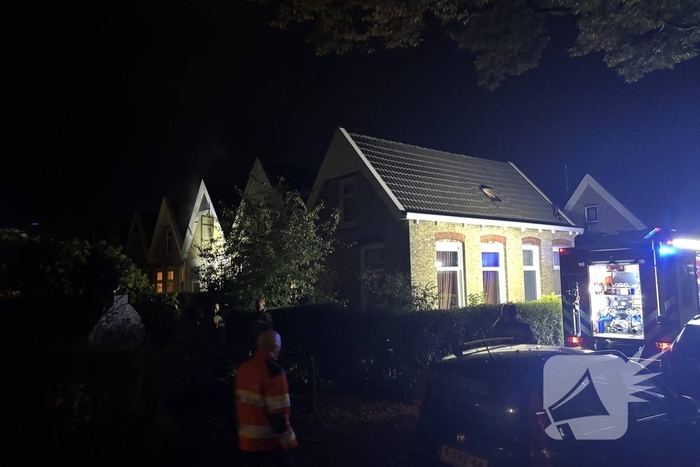 Woningbrand met veel rookontwikkeling
