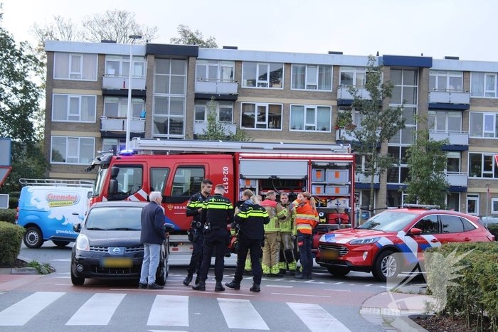 Brandweer bevrijdt beknelde fietser