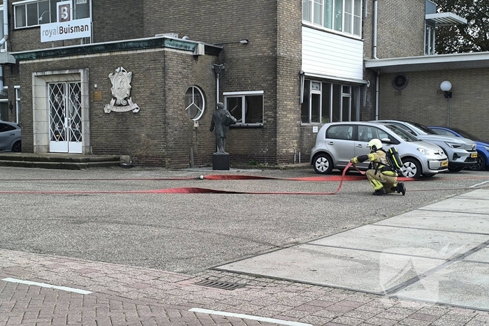 Industriebrand leidt tot grootschalige inzet
