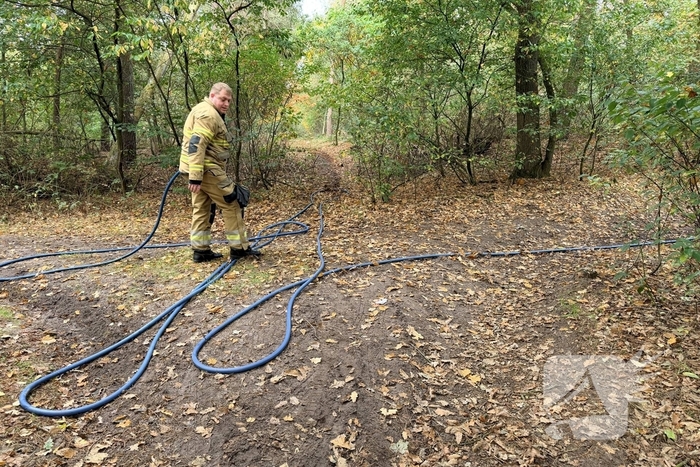 Meerdere kleine bosbrandjes in de regio