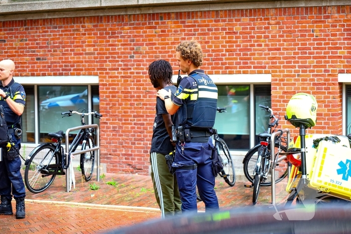 Steekincident leidt tot gewonde en arrestatie