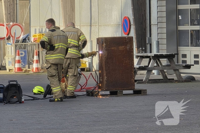Brandweer Kraakt Gevonden Kluis