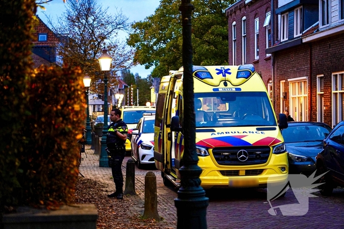 Traumahelikopter Ingezet Voor Medische Noodsituatie Trekt Veel Bekijks