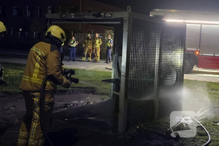 Brand in woonwijk leidt tot snelle inzet hulpdiensten