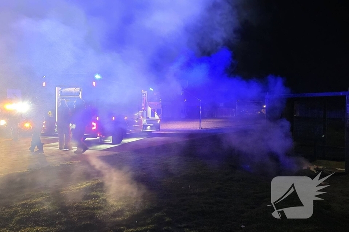 Brand in woonwijk leidt tot snelle inzet hulpdiensten