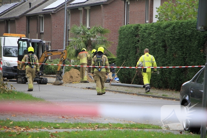 Forse gaslekkage in rioolstelsel gemeld