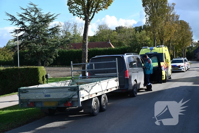 Botsing tussen fatbike en scootmobiel
