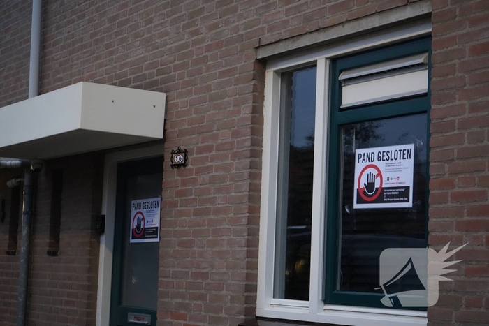Woning gesloten na vermoedelijke aanslag