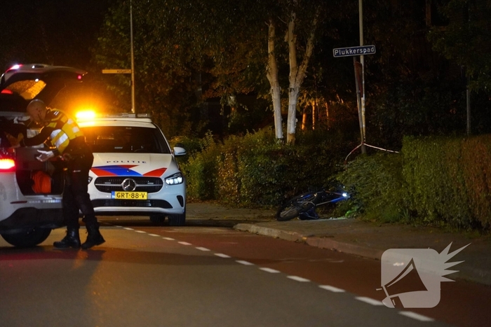 Fietser aangereden door politieauto