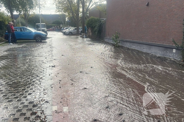 Schuttingplaatsing veroorzaakt lekkage