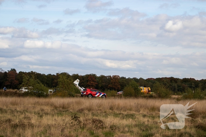 Vliegtuig komt bij landing in de grond terecht