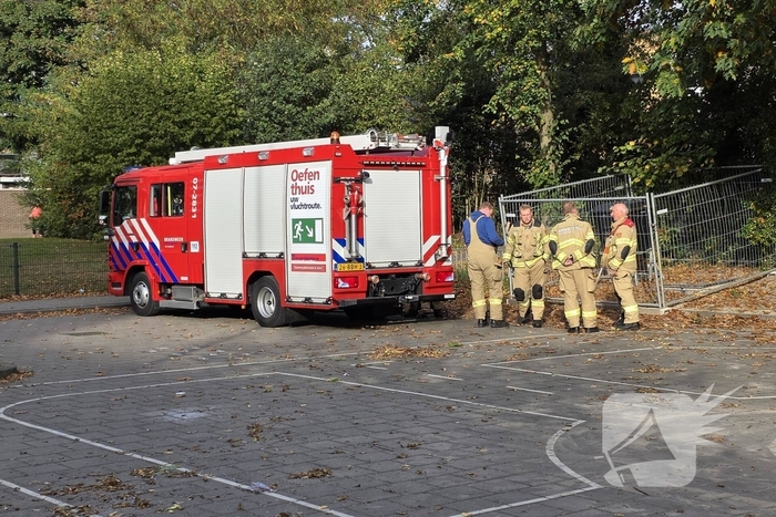 Brand in bosschage snel geblust