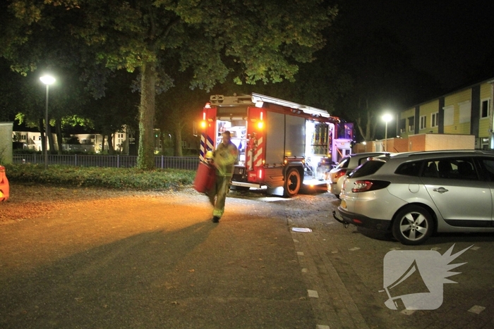 Brand in woning door pan op het vuur