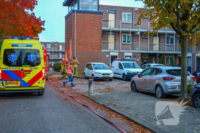 Woningbrand door pannetje op fornuis