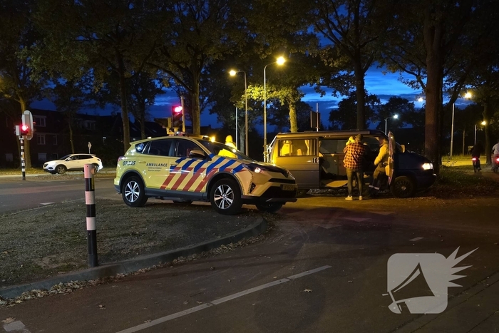 Kinderen betrokken bij ongeval tussen camper en personenauto