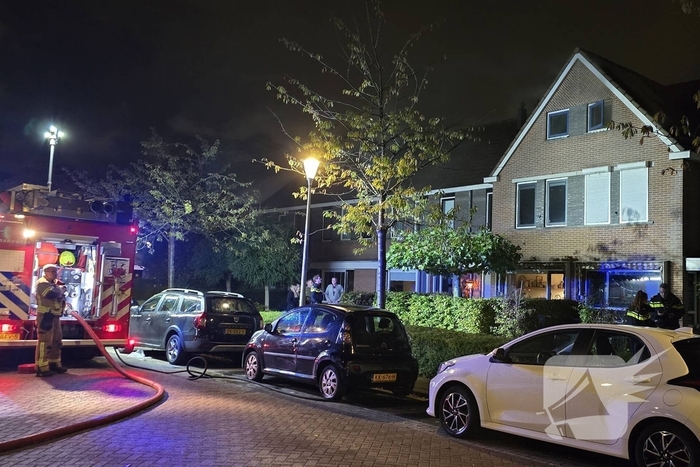 Huis ontruimd na zolderbrand