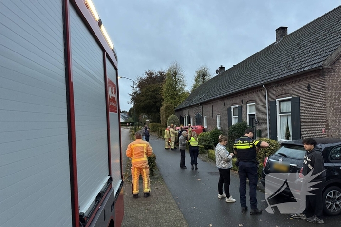 Vrouw komt met de schrik vrij na ongeval