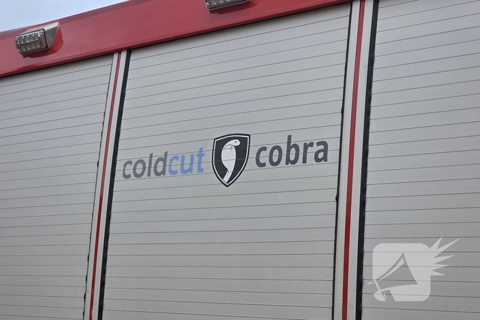 Brand bij visboer zorgt voor opschaling