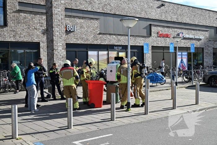 Brand in winkel door elektrisch apparaat