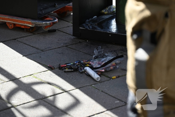 Brand in winkel door elektrisch apparaat