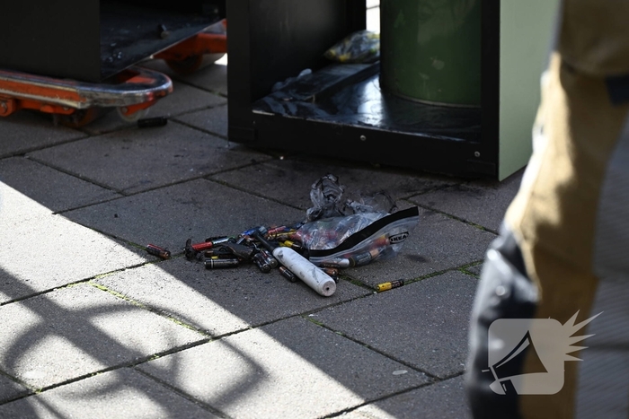 Brand in winkel door elektrisch apparaat