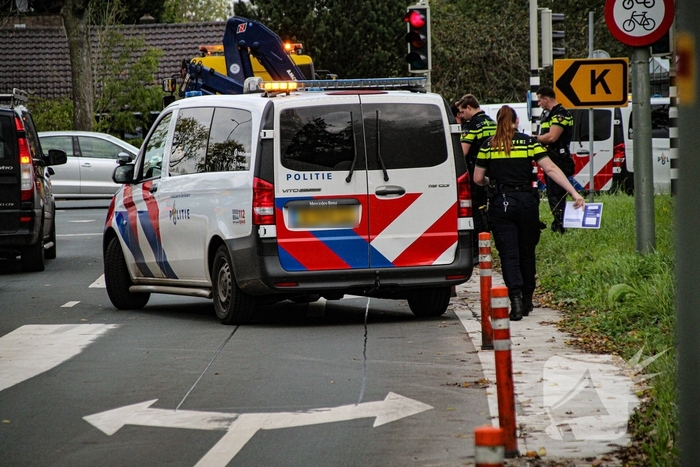 Kop-staartbotsing leidt tot schade, geen gewonden